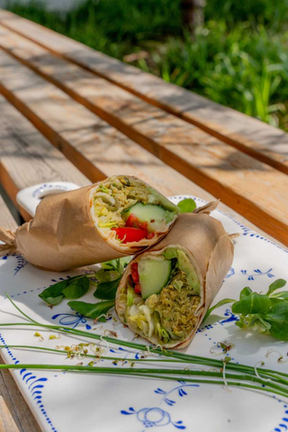 Wrap cu falafel-produs de post