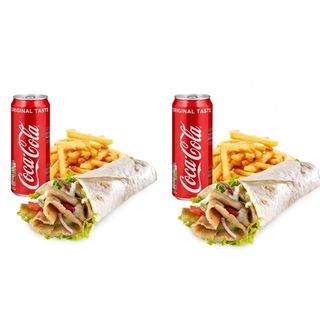 Oferta 2 Menú Durum Kebab 2 Papa 2 Bebidas