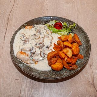 Pileći file u sosu od gljiva