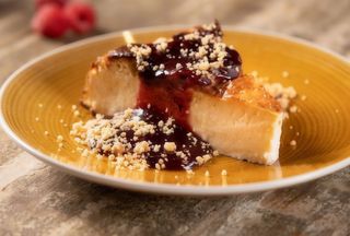 Tarta de queso estilo "La viña"