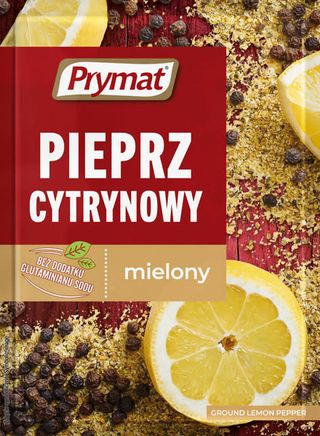 Prymat Pieprz Cytrynowy Mielony 20g