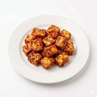 24. Queso Casero Marinado Al Tandoor