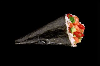 Somon Tobico Temaki
