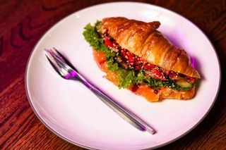 Корнетті лосось теріякі