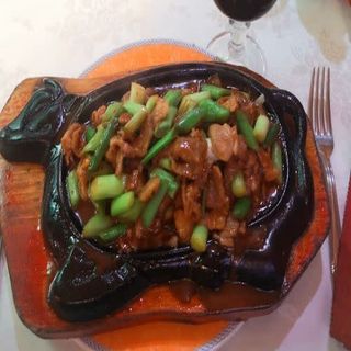 Ternera Con Ajo Tierno A La Plancha