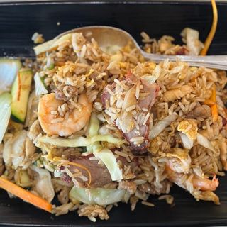 Arroz frito estilo Hong Kong