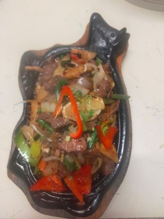 Wołowina na gorącym żeliwie