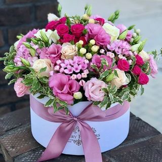 Flower Box con fiori di stagione modello grande