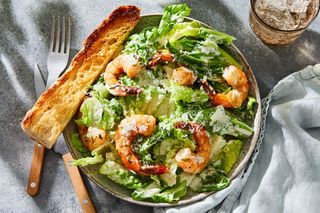 ცეზარი კრევეტებით 