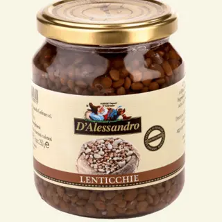 Lenticchie cotte 350gr