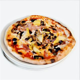 Pizza capricciosa pazza
