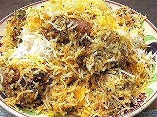 Biryani con manzo