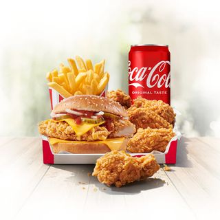 Double Cheeseburger Box