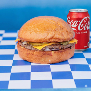 Classic 1  burger + Coca Cola 330ml
