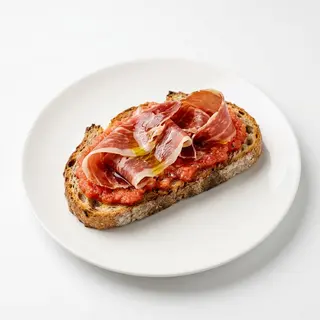 Tosta de Jamón Ibérico (El Brillantito)