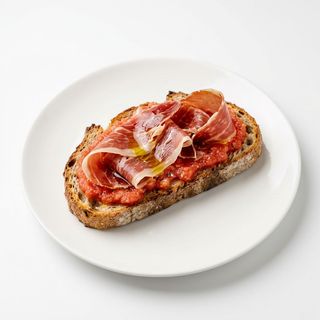 Tosta de Jamón Ibérico (El Brillantito)