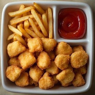 Kids Chicken Nuggets with Fries