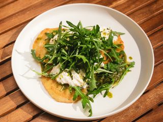 Palačinke od krompira sa stracatelom spanacem