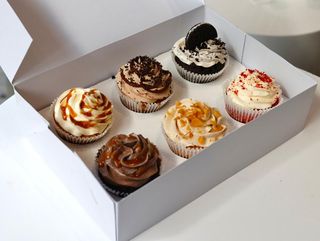 Large Cupcakes - Boite de 6 