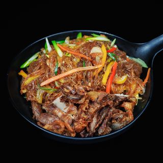 Rață peking cu tăiței la wok (E6) 400g * 1.6.9.11.12