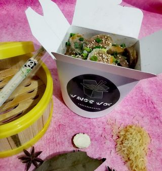 ბრინჯი ღორის ხორცით