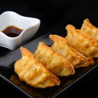 Gyoza fritto senza salsa