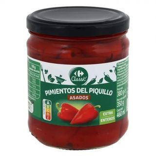 Pimientos de Piquillo Asados Carrefour 350 Gr.