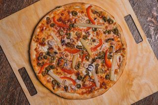 Pizza Owoce Morza 21cm