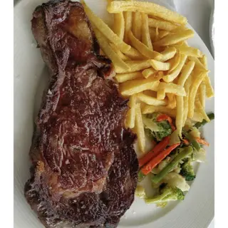 Entrecot con papas (300 gr)