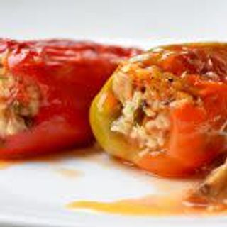 Пълнени пиперки с ориз и гъби (350г)