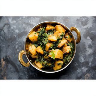 Sag Aloo