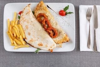 Tortille sa biftekom 550 gr