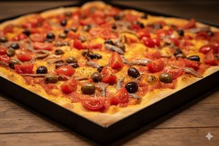 Rossa da pazzi - mezza teglia 2/3 persone