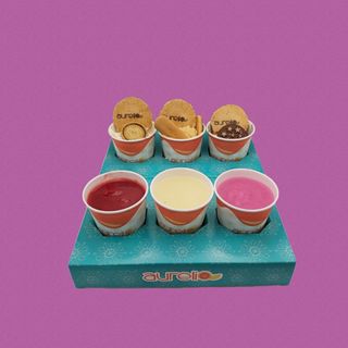 Combo Box Granite  (3 granite alla frutta e 3 granite al cioccolato)