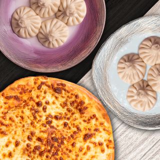 Сет Хінкалі vs Хачапурі (1 шт.)