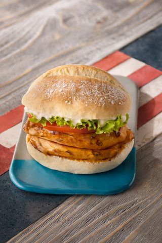 Double Chicken Burger