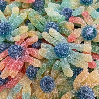 Восьоминоги мультифруктові в пос. (50г)