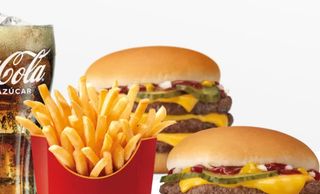 Menú hamburguesas 2 uds.