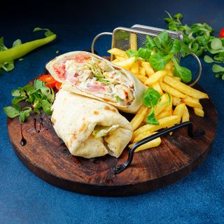 Premium tortilja i pomfrit