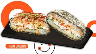 Суші бургер з куркою