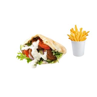 Döner kebab de la casa