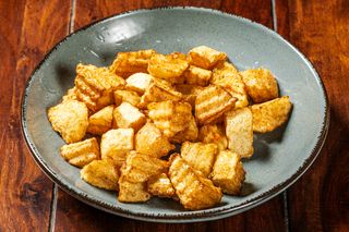 Cartofi aurii prajiti