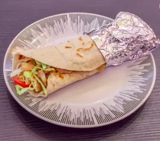 Garlic cream kebab
