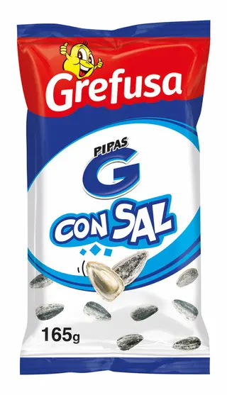 Grefusa Pipas Con Sal 165G
