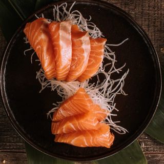 Sashimi de Salmón (6/7 láminas)