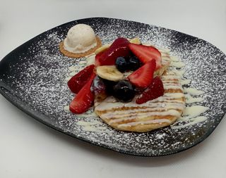 Pancake cioccolato bianco