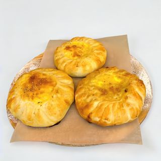 Гвезели с грибами, сыром и овощами