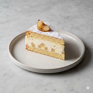 Ricotta e pera - 1 pezzo
