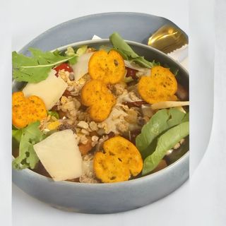 Salade Crevettes au riz (option sans riz)
