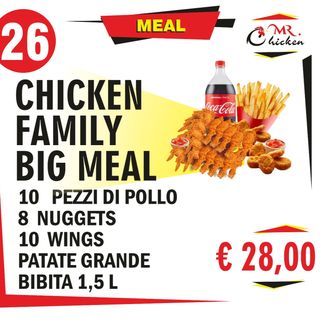 Chicken family big meal
